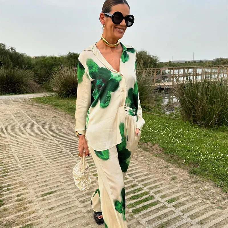 Amabella Printed Coord Set