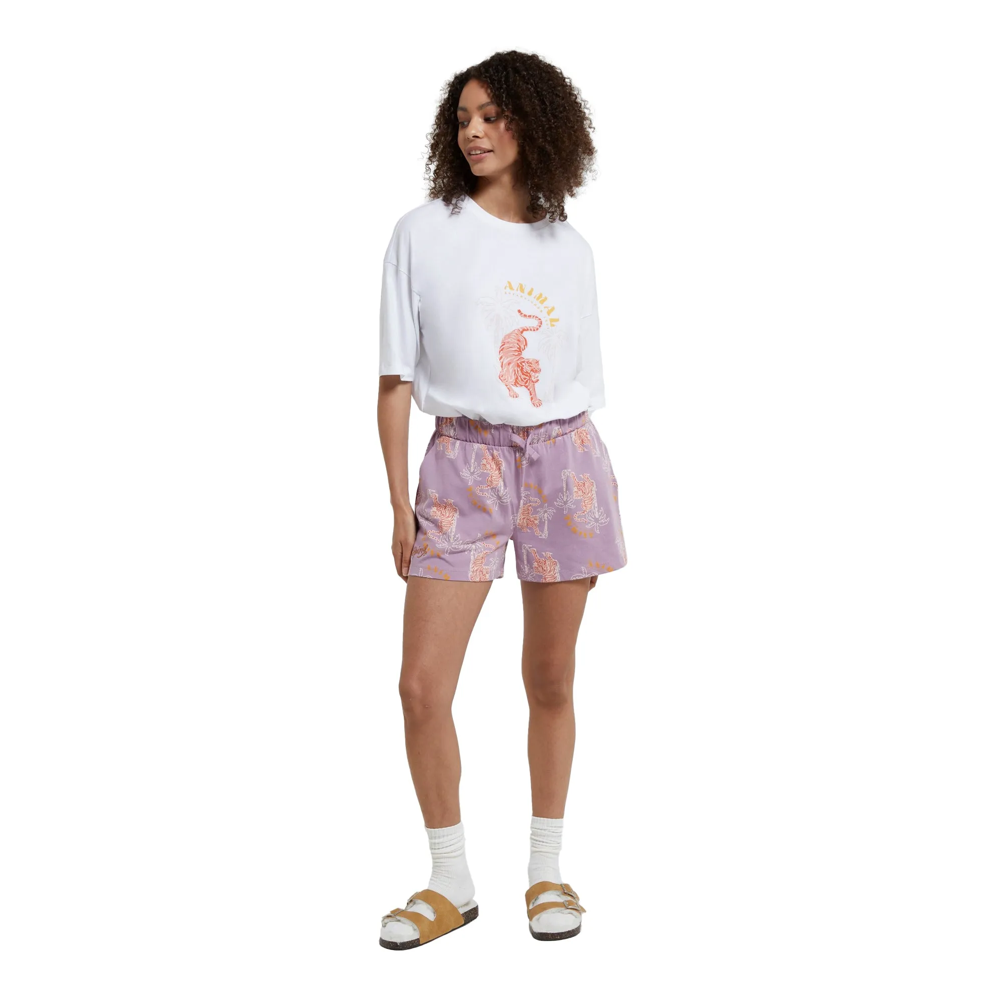 Animal Womens/Ladies Dream On Organic Pyjama Set