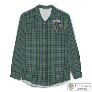 Arbuthnot Tartan Women's Casual Shirt with Family Crest