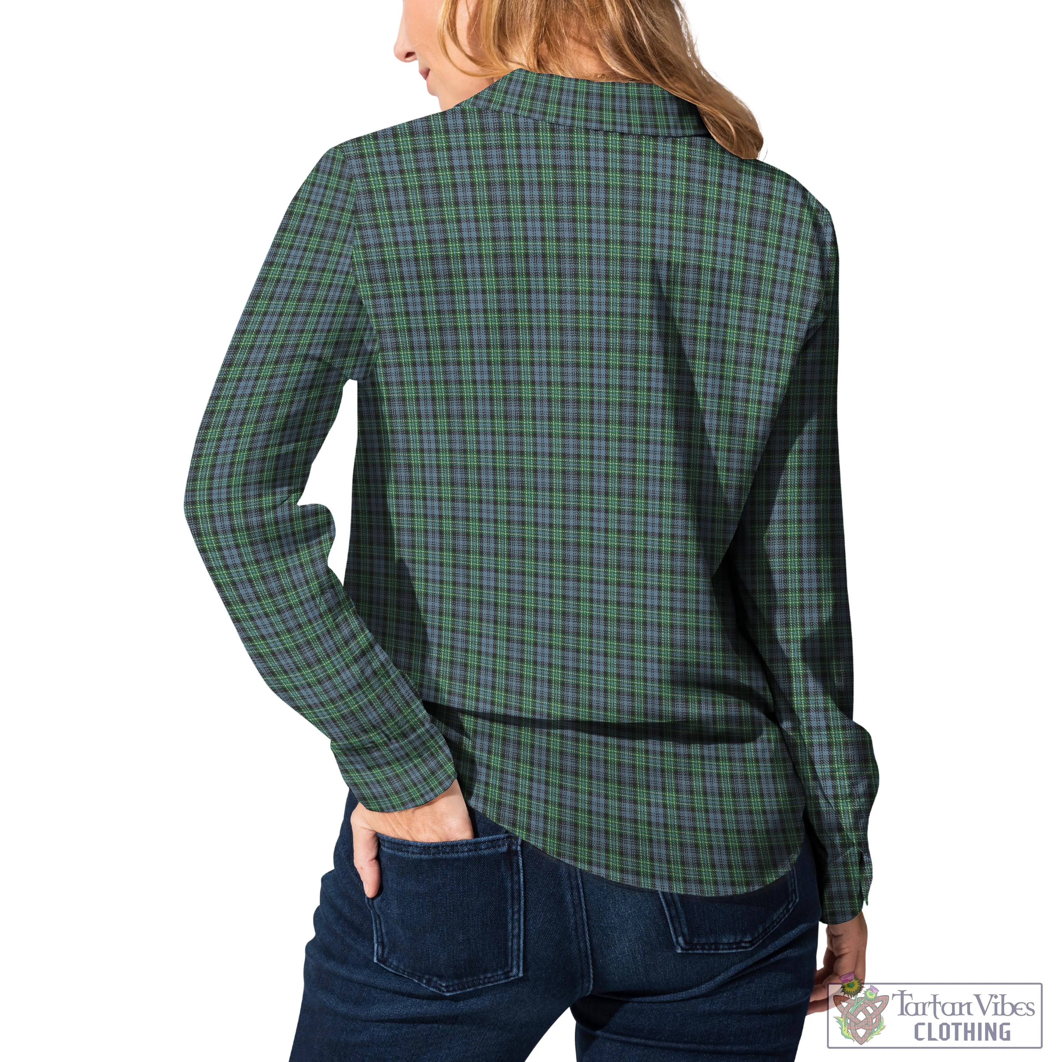 Arbuthnot Tartan Women's Casual Shirt with Family Crest