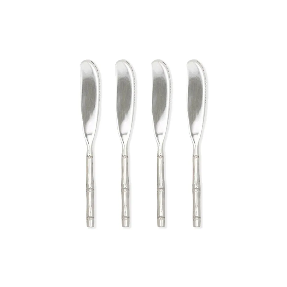Blue Pheasant Liliana Polished Silver Spreaders