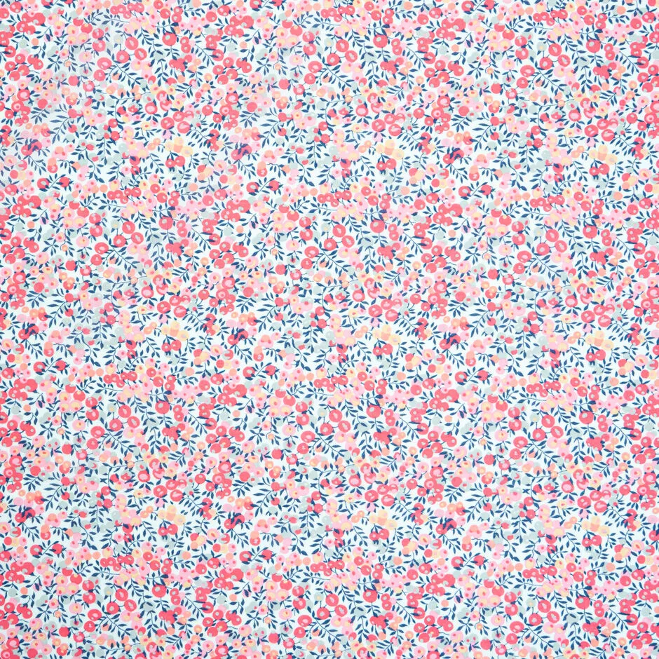 Candy Pink 'Wiltshire' Liberty Cotton Tana Lawn