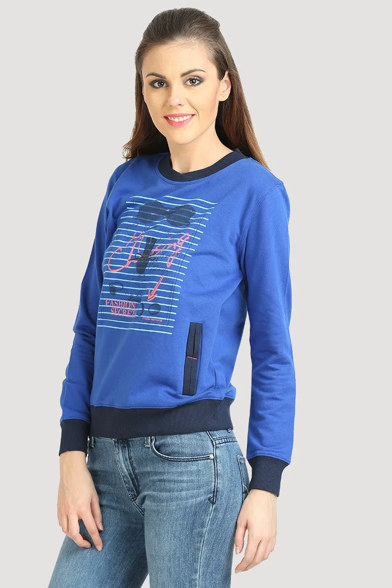 Casual Printed Sweatshirt