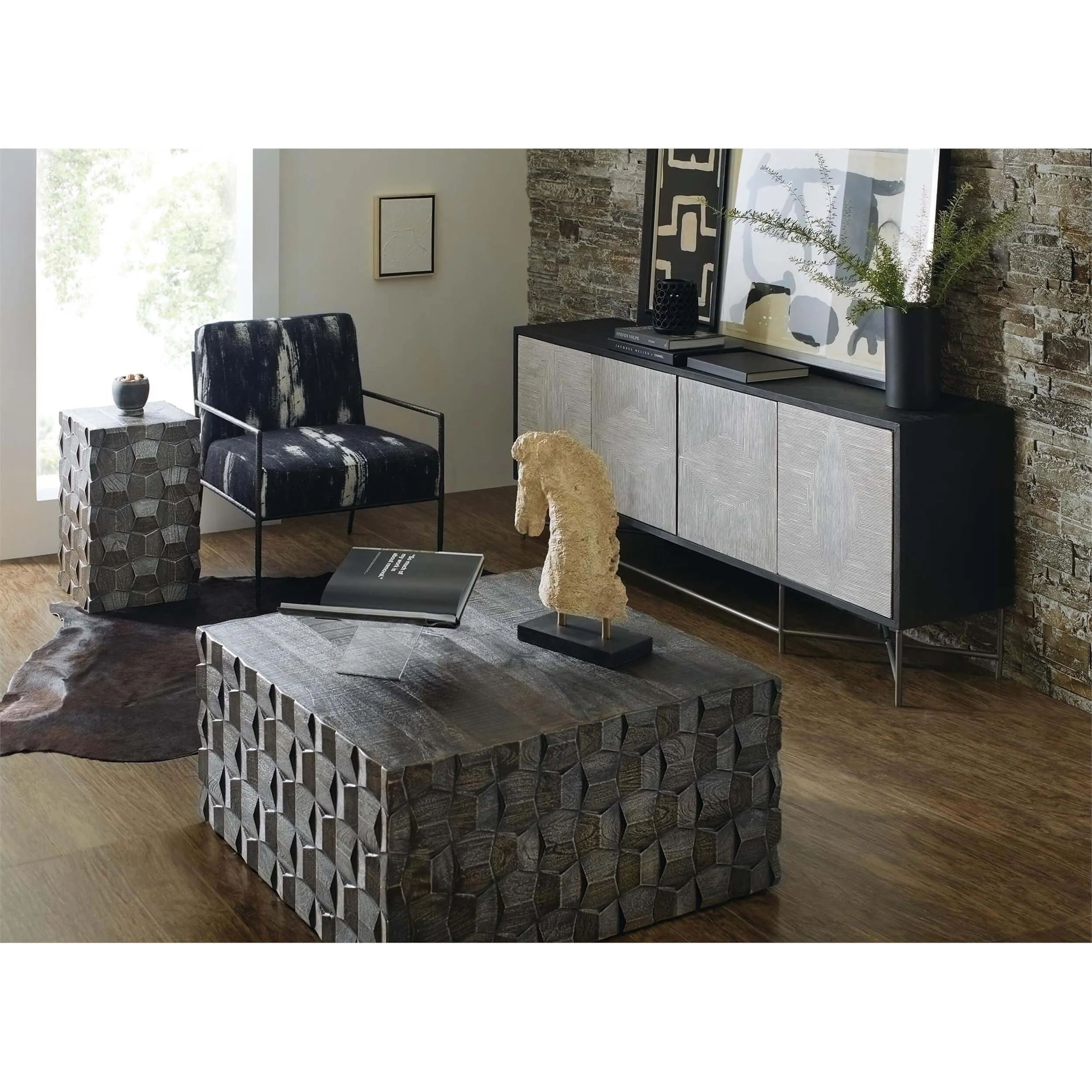 Chiseling Cocktail Table
