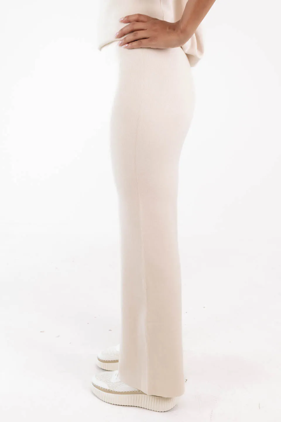 Cozy Chic Lounge Pants - Cream