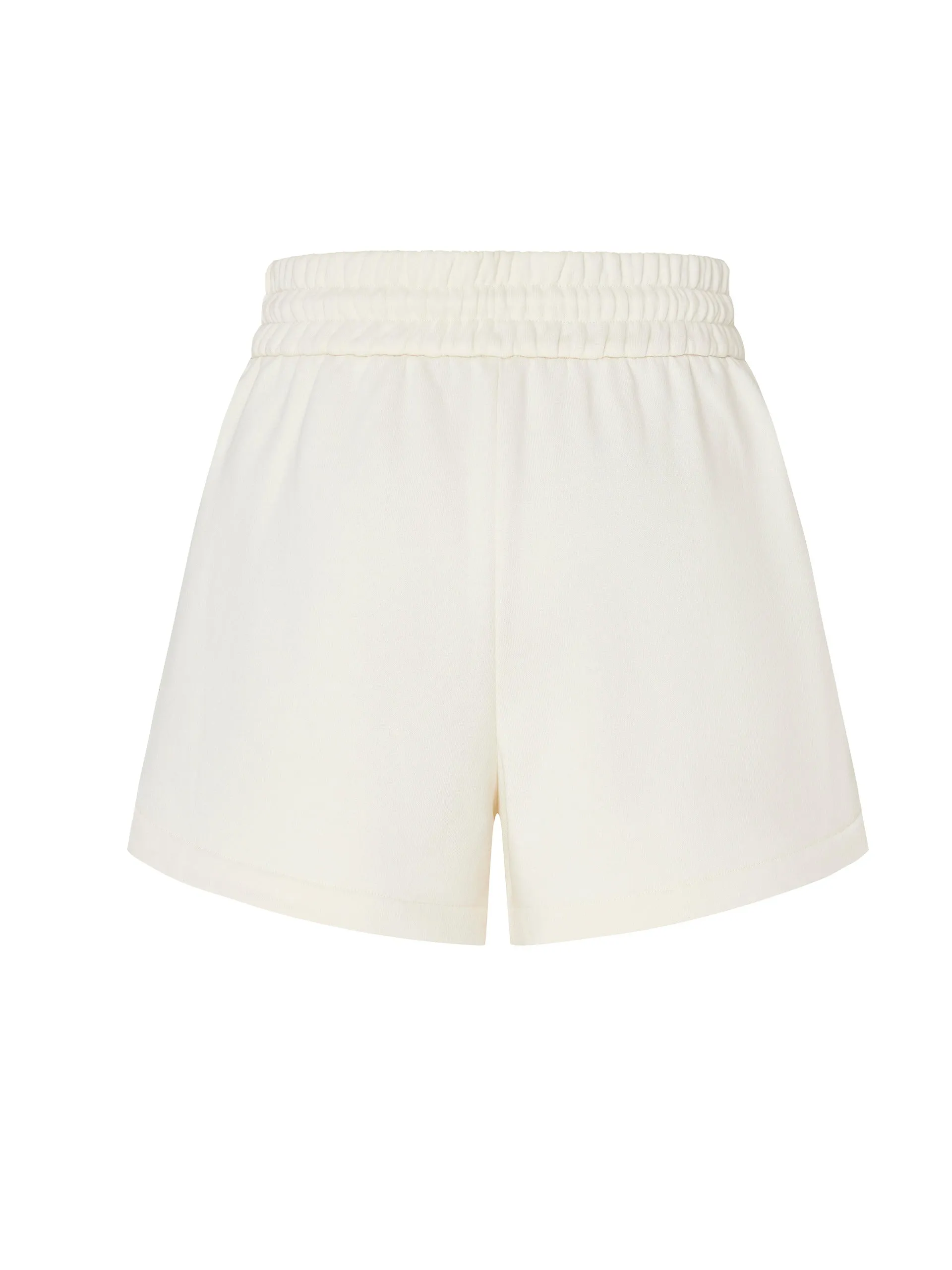 Elasticated Casual Shorts in Cotton