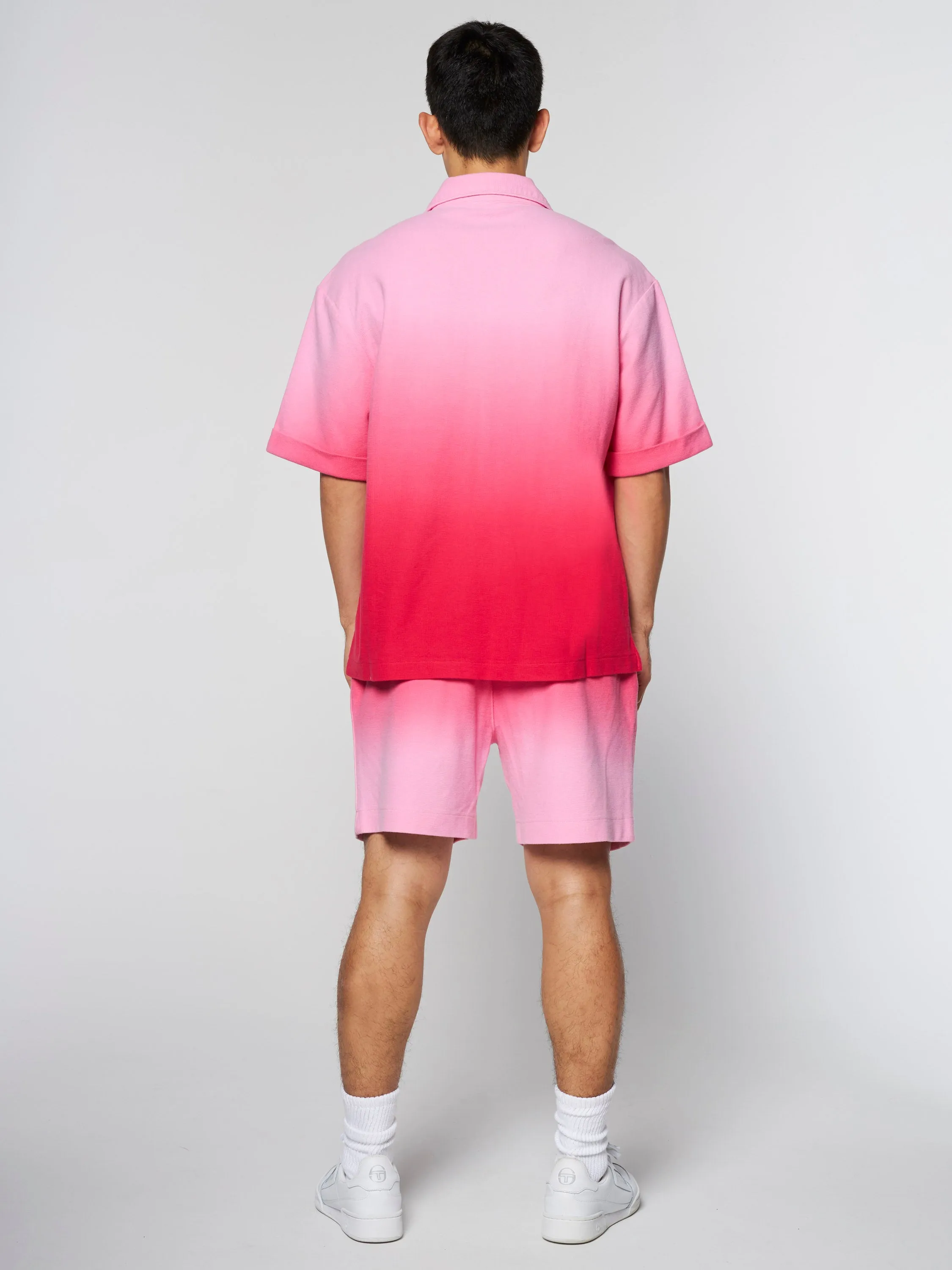 Genoa Camp Shirt- Rasberry