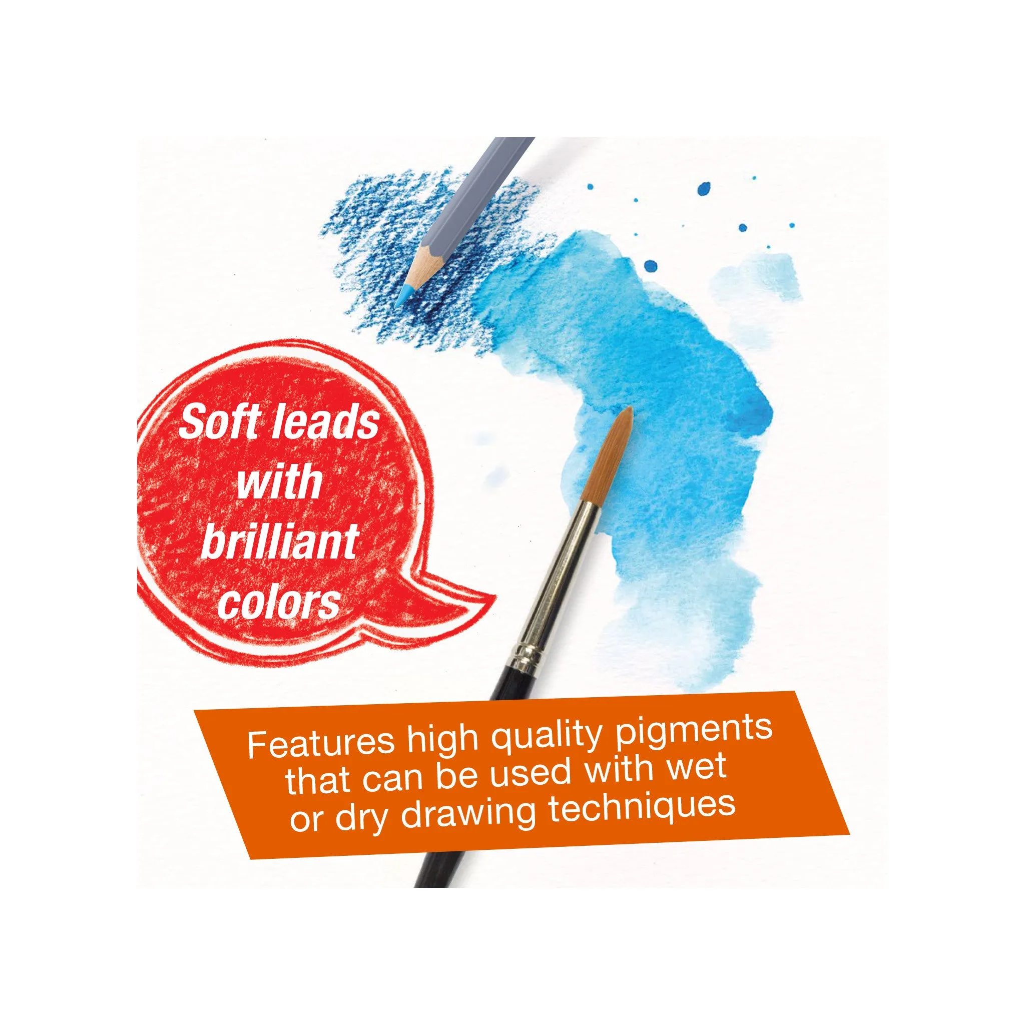 Goldfaber Aqua Watercolor Pencils, Class Pack - #900028