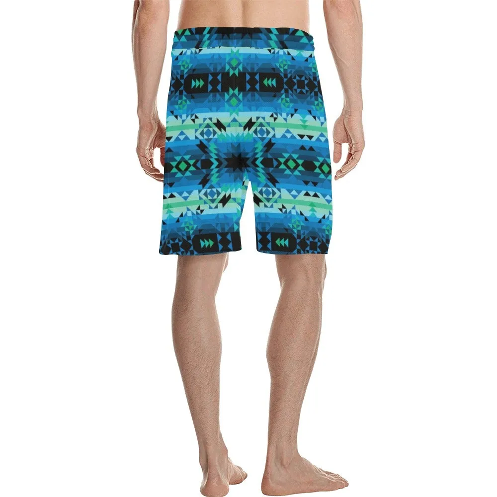 Green Star Men's Casual Shorts