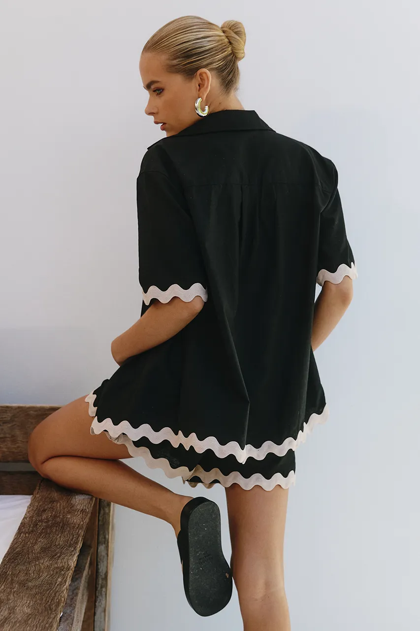 HARRY SHIRT - BLACK