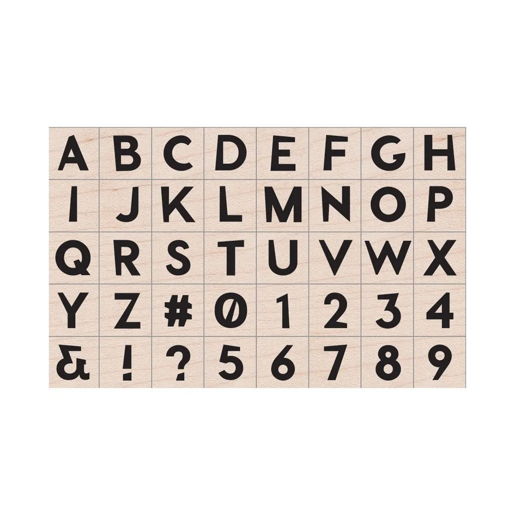 Hero Arts Modern Uppercase Letter Set