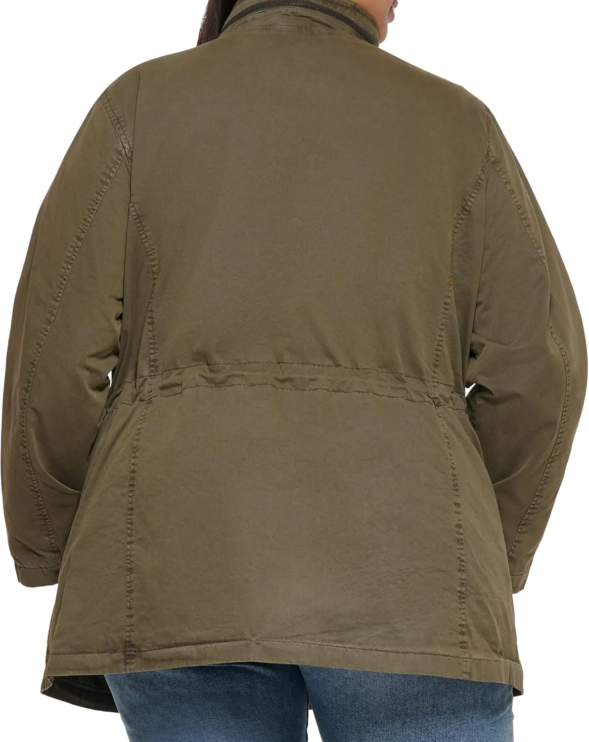 Levi's Women's Four Pocket Cotton Military Jacket
