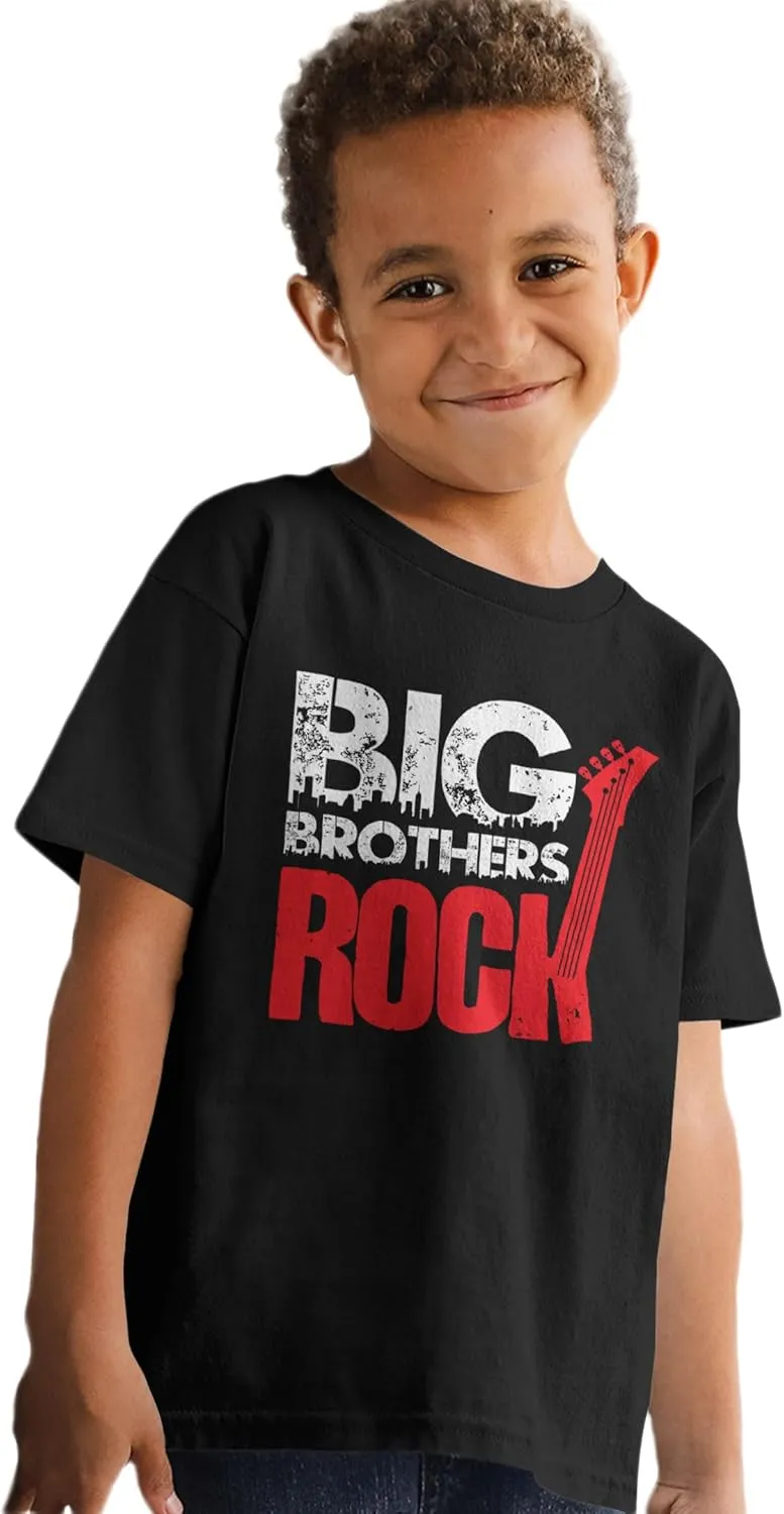 Matching Outfits for Siblings, Big Brother Little Brother Shirts, Rock and Roll Siblings Set