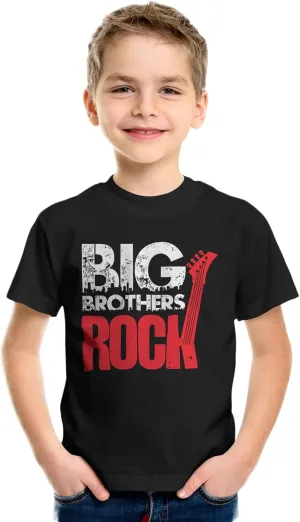 Matching Outfits for Siblings, Big Brother Little Brother Shirts, Rock and Roll Siblings Set