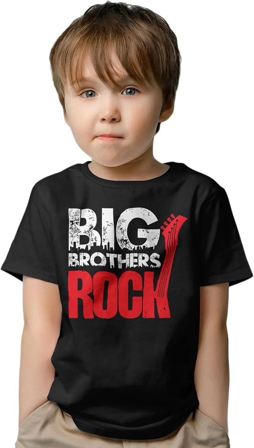 Matching Outfits for Siblings, Big Brother Little Brother Shirts, Rock and Roll Siblings Set