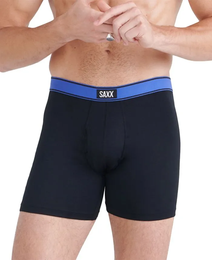 Men's Daytripper 3 pcs. Slim fit boxers SAXX, color Slvr Lke/chry/sprt Blu Wb