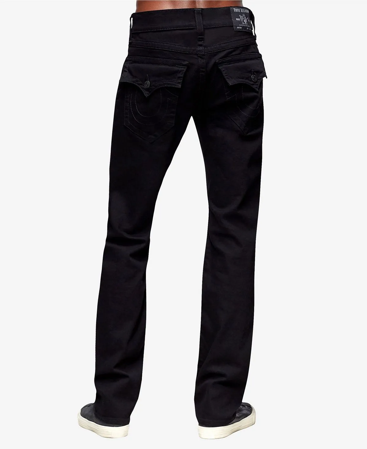 Men's Ricky Straight Fit Jeans with Back Pockets True Religion Flap Multi