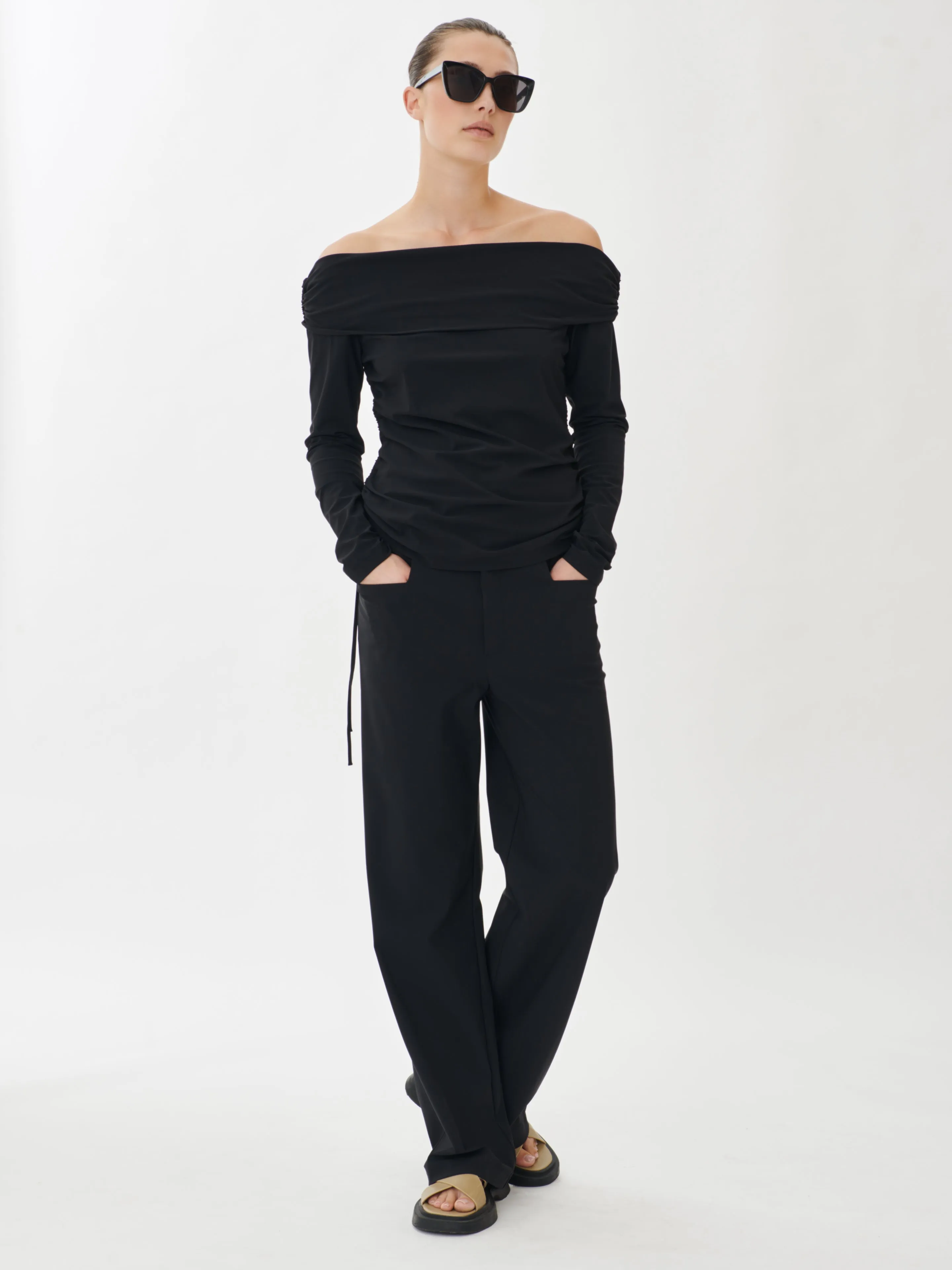 Mira Top Technical Jersey | Black