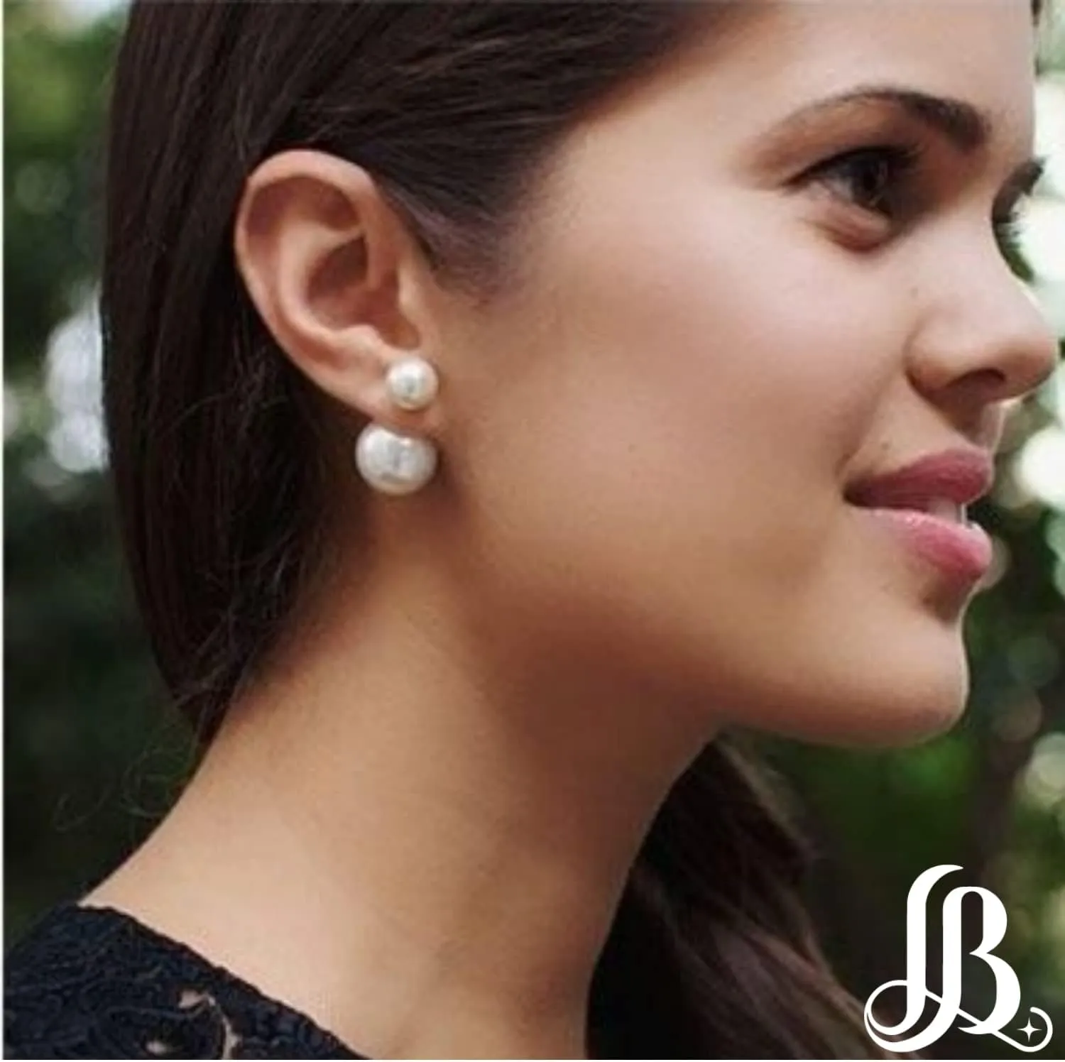 Mothers Day Gifts Double Sided Pearl Earrings - Pearl Front Back Earrings - Many Styles - Stunning Gift