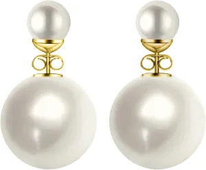Mothers Day Gifts Double Sided Pearl Earrings - Pearl Front Back Earrings - Many Styles - Stunning Gift