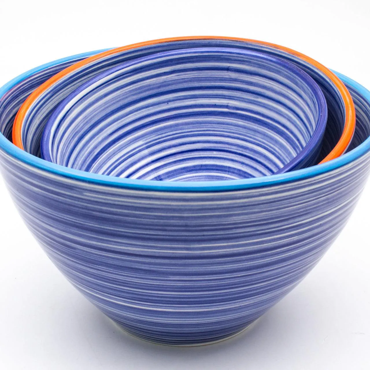 Raia 3 Piece Assorted Stacking Bowl Set