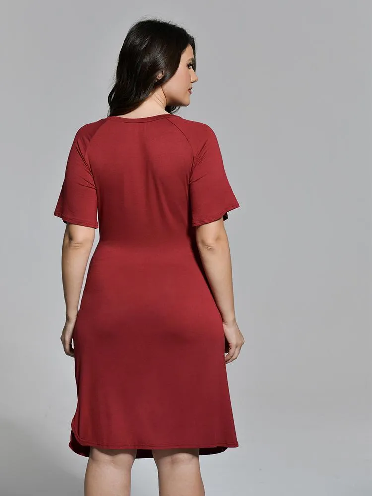 Ribbon Knotted Dress