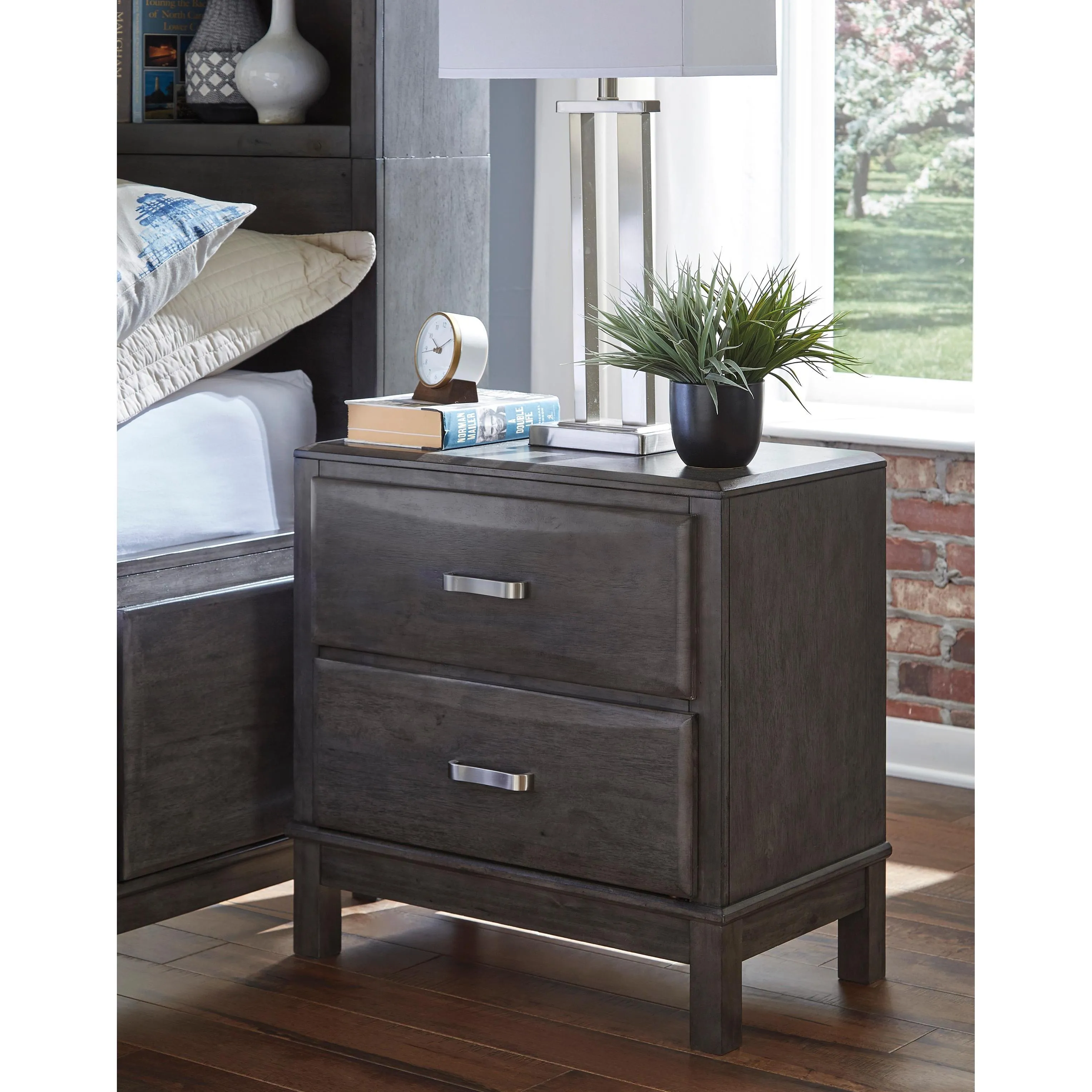 Signature Design by Ashley Caitbrook B476B16 6 pc King Bookcase Storage Bedroom Set