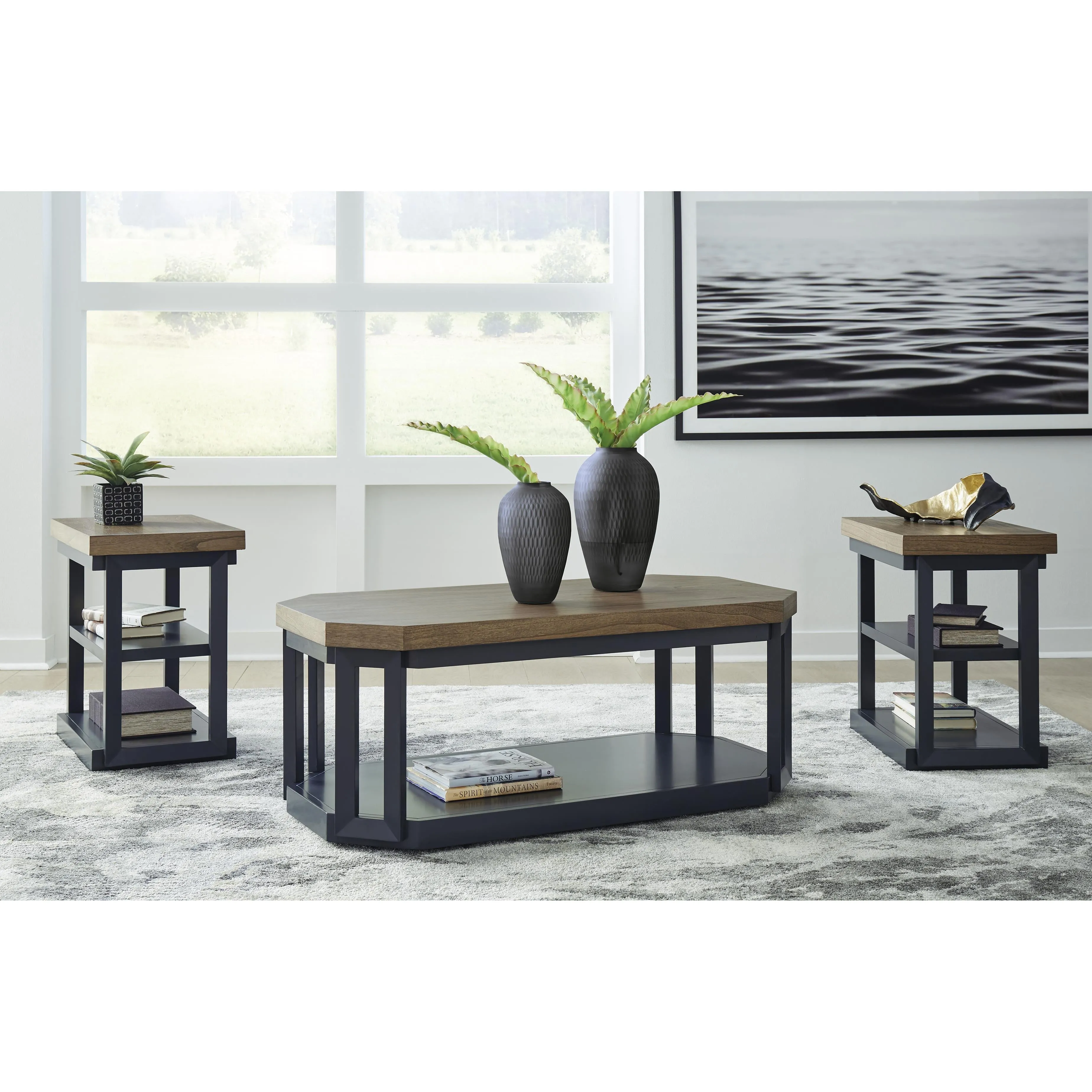 Signature Design by Ashley Landocken Occasional Table Set T402-13