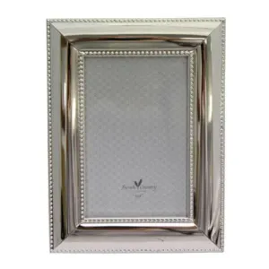 Silver Pearl Photo Frame 4x6"