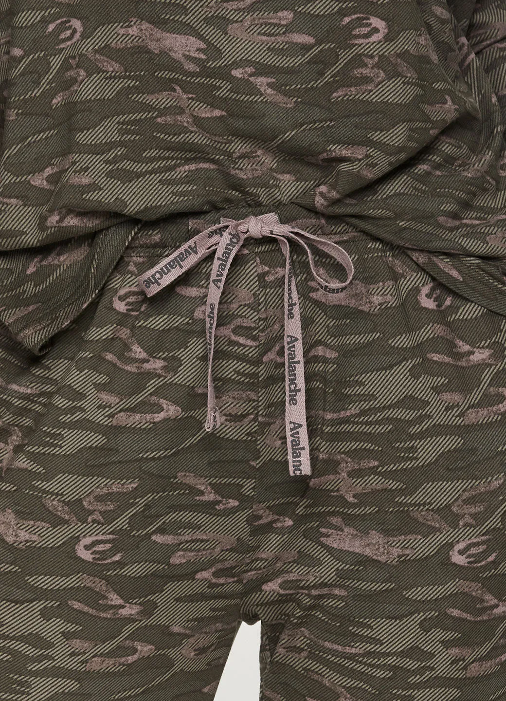 Soft Camo Jersey Pajama Set