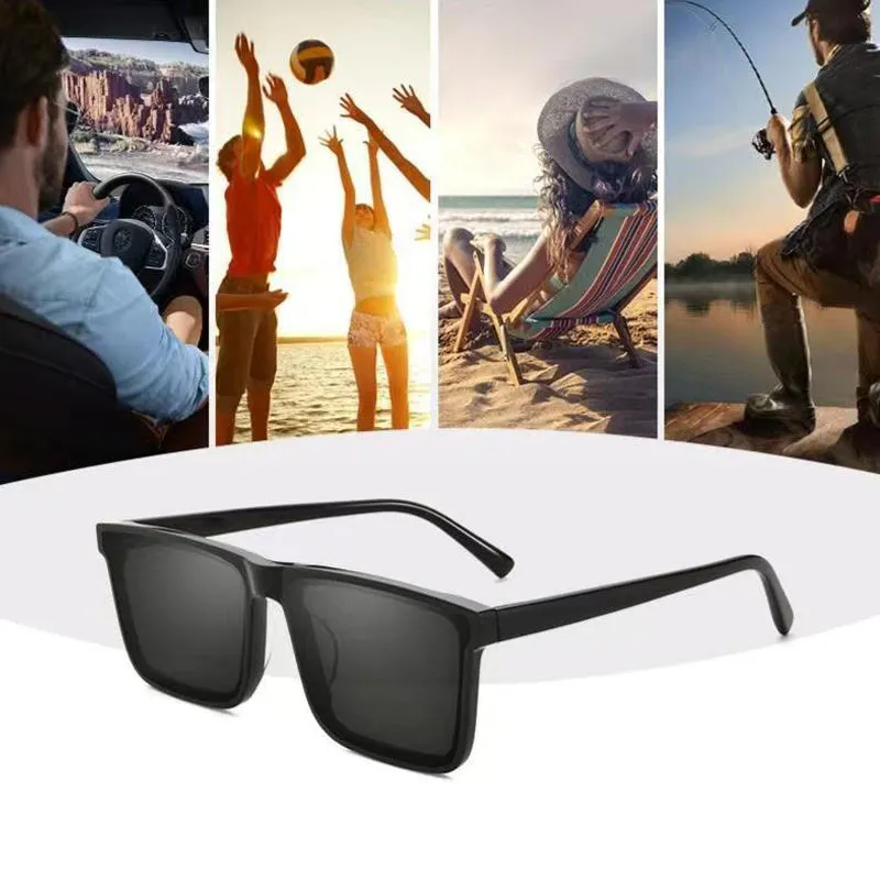Stylish Polarized Sunglasses Perfect for Outdoor Adventures and Driving