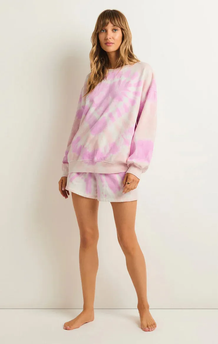ZSU Heart Breaker Tie Dye shorts